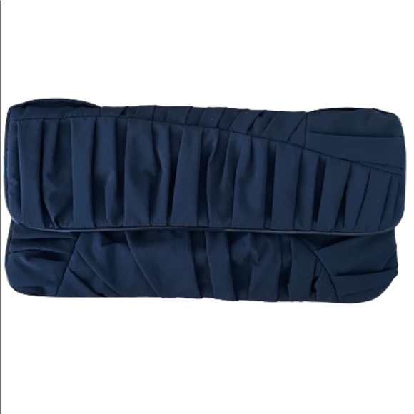 Stella McCartney Rushed Clutch with patent piping - Picture 1 of 3